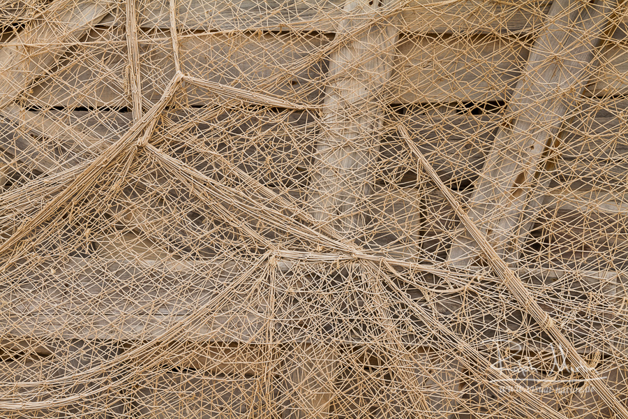 Wall covering in Oman - Wandverkleidung einer Fischerhütte, Oman